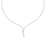 Load image into Gallery viewer, diamond-tennis-eternity-y-necklace-in-FDNK11313ANGLE2-NL-RG