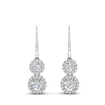 Load image into Gallery viewer, double-drop-lever-back-round-diamond-halo-earrings-in-white-gold-FDEAR11226-NL-WG.jpg