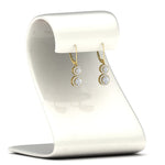 Load image into Gallery viewer, double-drop-lever-back-round-diamond-halo-earrings-in-yellow-gold-FDEAR11226-NL-YG.jpg