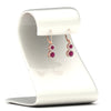 Load image into Gallery viewer, double-drop-lever-back-round-diamond-halo-earrings-with-pink-sapphire-in-rose-gold-FDEAR11226GSADRPI-NL-RG.jpg