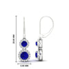 Load image into Gallery viewer, double-drop-lever-back-round-diamond-halo-earrings-with-sapphire-in-white-gold-FDEAR11226GSABL-NL-WG.jpg