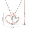 Load image into Gallery viewer, double-heart-open-pendant-with-diamonds-in-FDPD10806-NL-RG.jpg
