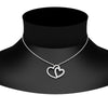 Load image into Gallery viewer, double-heart-open-pendant-with-diamonds-in-FDPD10806-NL-WG.jpg