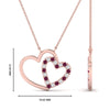 Load image into Gallery viewer, double-heart-open-pendant-with-pink-sapphire-in-FDPD10806-GSADRPI-NL-RG.jpg