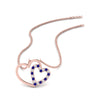 Load image into Gallery viewer, double-heart-open-pendant-with-sapphire-in-FDPD10806-GSABL-NL-RG.jpg