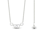 Load image into Gallery viewer, double-infinity-diamond-love-pendant-in-FDPD11291-NL-WG