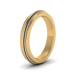 Load image into Gallery viewer, Double Rope Design 2 Tone Band