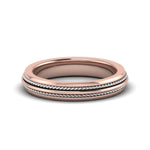 Load image into Gallery viewer, Double Rope Design 2 Tone Band