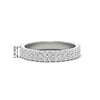 Load image into Gallery viewer, double-row-diamond-eternity-ring-1-ct-in-platinum-FD11378B-1.00CT-NL-WG-HW
