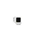 Load image into Gallery viewer, Earring For Men 2 Carat Princess Cut Stud