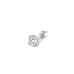 Load image into Gallery viewer, Earring For Men 2 Carat Round Cut Stud