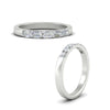Load image into Gallery viewer, east-weast-five-emerald-cut-diamond-band-in-platinum-FD8126EMBANGLE3-0.75CT-NL-WG