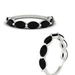 Load image into Gallery viewer, east-west-2-carat-marquise-black-onyx-wedding-ring-in-FD9939MQBGBLACKANGLE3-2.00CT-NL-WG