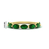Load image into Gallery viewer, east-west-2-carat-marquise-emerald-wedding-ring-in-FD9939MQBGEMGRANGLE3-2.00CT-NL-YG