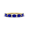 Load image into Gallery viewer, east-west-2-carat-marquise-sapphire-wedding-ring-in-FD9939MQBGSABLANGLE3-2.00CT-NL-YG