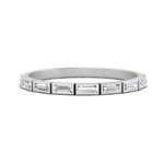 Load image into Gallery viewer, east-west-baguette-stack-wedding-band-in-white-gold-FD123020B-NL-WG.jpg