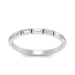 Load image into Gallery viewer, east-west-baguette-stack-wedding-band-in-white-gold-FD123020B-NL-WG.jpg