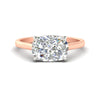 Load image into Gallery viewer, east-west-cushion-2-tone-engagement-ring-in-rose-gold-fd11539cur-nl-rg