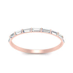 Load image into Gallery viewer, east-west-diamond-baguette-stacking-ring-in-rose-gold-FD123178B-NL-RG