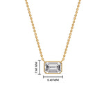 Load image into Gallery viewer, east-west-emerald-diamond-solitaire-pendant-in-yellow-gold-fdpd10538emangle1-1-00ct-nl-yg-hw_1ed8e09a-570f-441e-929a-6d395b033787