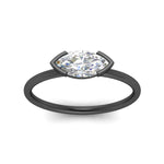 Load image into Gallery viewer, east-west-marquise-cut-solitaire-ring-in-black-gold-fdenr11664mqangle5-nl-bg.jpg?v=1768897912