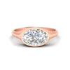 Load image into Gallery viewer, east-west-oval-bezel-engagement-ring-in-rose-gold-fdenr11606ovr-nl-rg