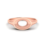 Load image into Gallery viewer, east-west-semi-mount-bezel-engagement-ring-in-rose-gold-fdenr11606smr-nl-rg