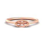 Load image into Gallery viewer, east-west-semi-mount-solitaire-ring-in-rose-gold-fdenr11664smsleep-nl-rg.jpg?v=1768898058