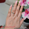 Load image into Gallery viewer, East West Swirl Oval Ring