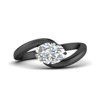 Load image into Gallery viewer, East West Swirl Oval Ring