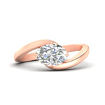 Load image into Gallery viewer, East West Swirl Oval Ring