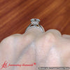 Load image into Gallery viewer, elegant-hidden-halo-round-diamond-ring-with-pave-band-in-white-gold-fdens11750rosleep-nl-wg-ws3-8
