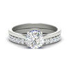 Load image into Gallery viewer, elegant-hidden-halo-round-sapphire-ring-with-pave-band-in-white-gold-fdens11750rogsablsleep-nl-wg-ws3.jpg