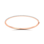 Load image into Gallery viewer, elegant-round-diamond-bangle-bracelet
