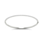 Load image into Gallery viewer, Elegant Round Diamond Bangle Bracelet