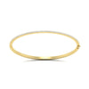 Load image into Gallery viewer, Elegant Round Diamond Bangle Bracelet