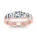 Load image into Gallery viewer, Asscher Cut Luxurious Engagement Ring