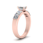 Load image into Gallery viewer, Emerald Cut Luxury Engagement Ring