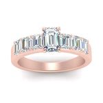 Load image into Gallery viewer, Emerald Cut Luxury Engagement Ring