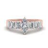 Load image into Gallery viewer, Marquise Shaped Luxurious Engagement Ring