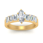 Load image into Gallery viewer, Marquise Shaped Luxurious Engagement Ring