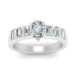 Load image into Gallery viewer, Pear Cut Luxurious Engagement Ring