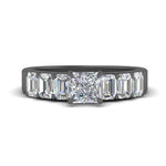 Load image into Gallery viewer, Princess Cut Luxurious Engagement Ring