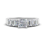 Load image into Gallery viewer, Princess Cut Luxurious Engagement Ring