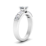 Load image into Gallery viewer, Princess Cut Luxurious Engagement Ring