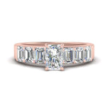 Load image into Gallery viewer, Radiant Cut Luxurious Engagement Ring