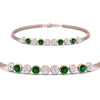 Load image into Gallery viewer, Dual Chain Round Diamond Bar Bracelet