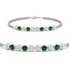 Load image into Gallery viewer, Dual Chain Round Diamond Bar Bracelet