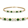 Load image into Gallery viewer, Dual Chain Round Diamond Bar Bracelet