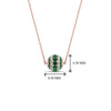Load image into Gallery viewer, emerald-ball-pendant-0.70-ct-in-FDPD8433GEMGR-NL-RG